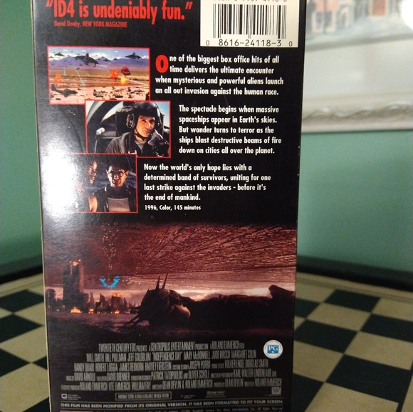 Independence Day vhr video tape - Picture 5 of 6